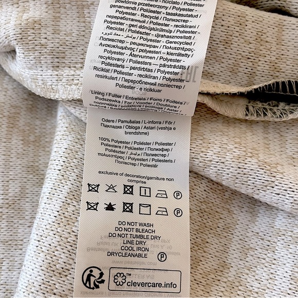 NWT Vero Moda Katrine Brushed Check Jacket Carson Knit Size M - Picture 8 of 8